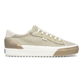 Zapatilla Mujer Demi Trx Canvas Plateada Keds