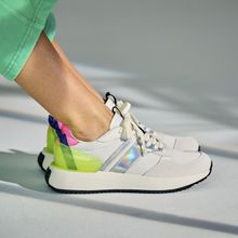 Zapatilla Mujer Cuero Tiasa