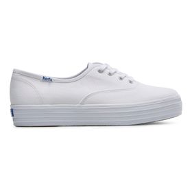 Zapatilla Mujer Triple CVO Blanca Keds