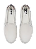 Zapatilla Pursuit Slip Cuero Blanca