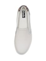 Zapatilla Pursuit Slip Cuero Blanca
