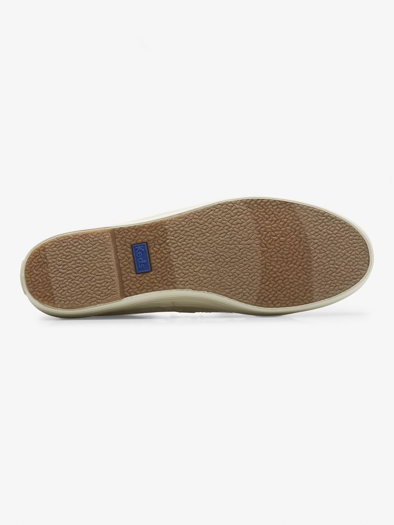 Zapatilla Casual Triple CVO Glitter Blanca