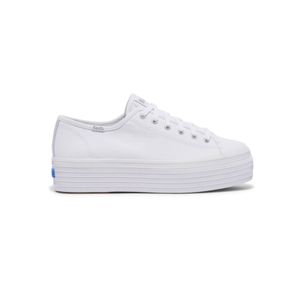 Zapatilla Mujer Triple Up Canvas Blanca Keds