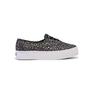 Zapatilla Pint Canvas Mini Dot Print Negro