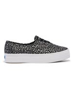 Zapatilla Pint Canvas Mini Dot Print Negro