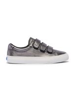 Zapatilla Jump Kick V Metallic Leather Gris