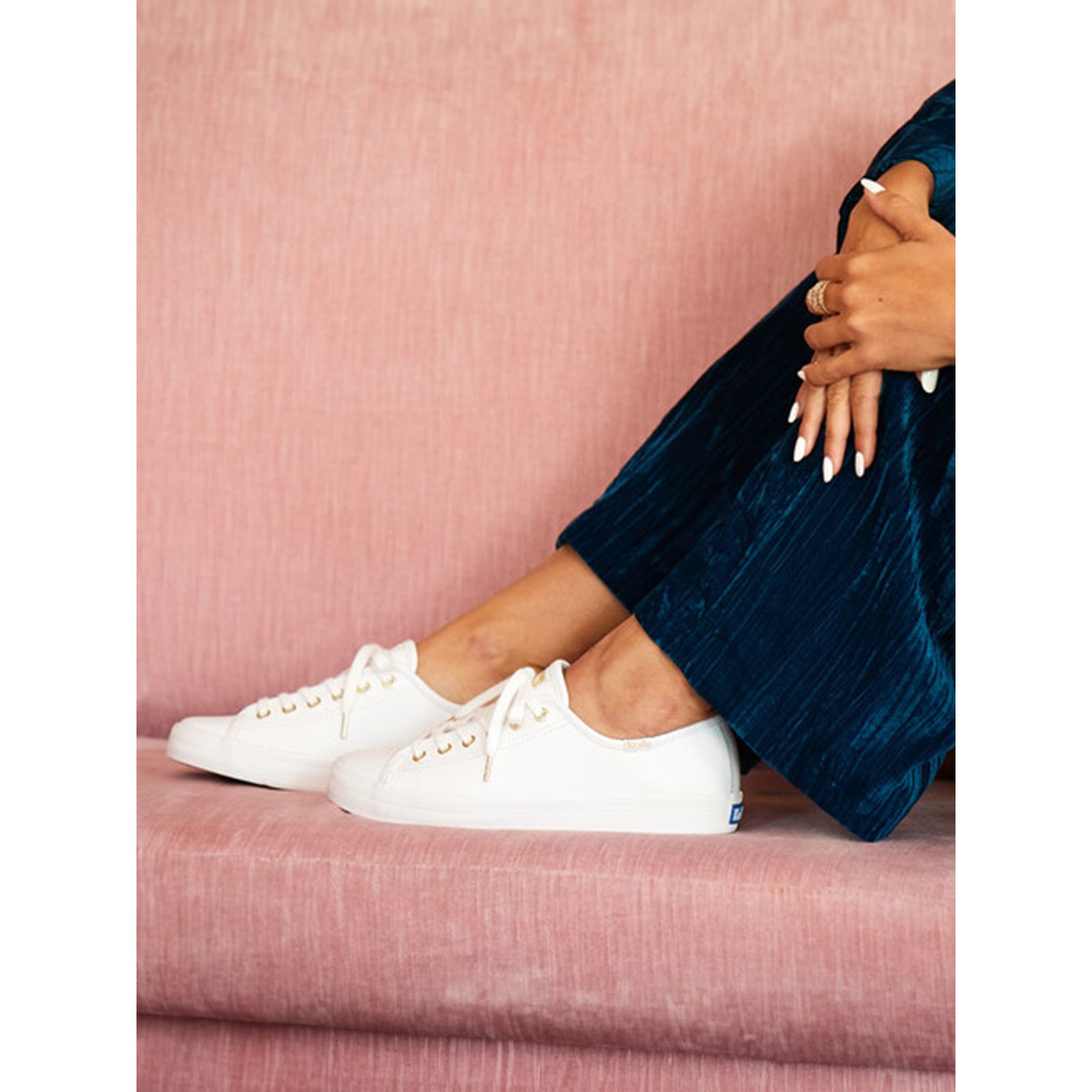 Zapatilla Kickstart Leather Blanco