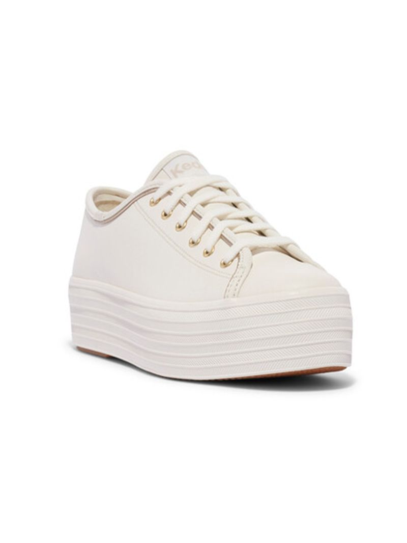 Zapatilla-Triple-Up-Leather-Piping-Blanco