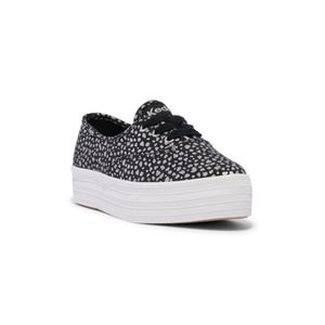 Zapatilla Pint Canvas Mini Dot Print Negro