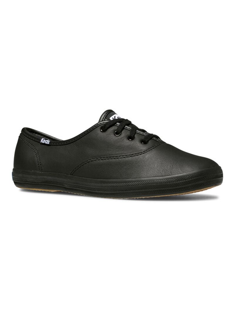 Zapatilla-Champion-Cuero-Negra