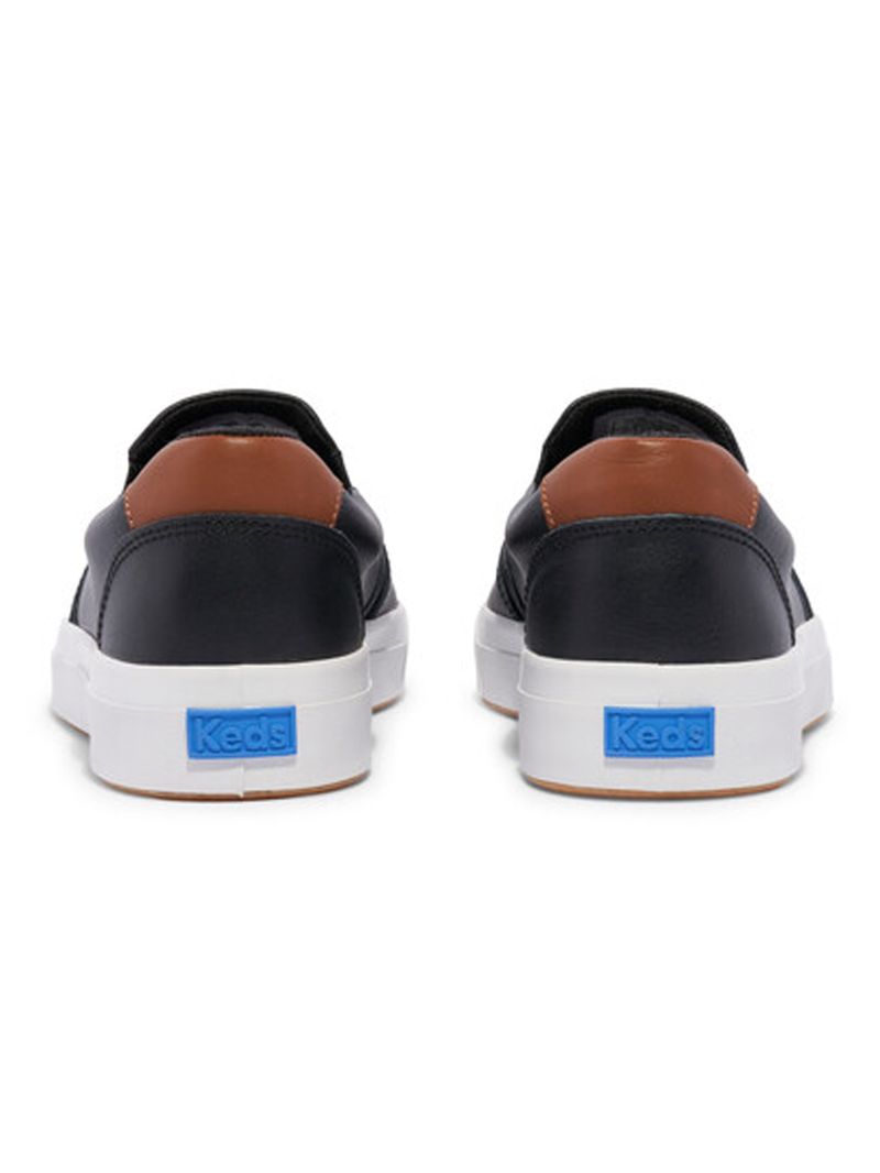 Zapatilla Persuit Slip Leather Negra