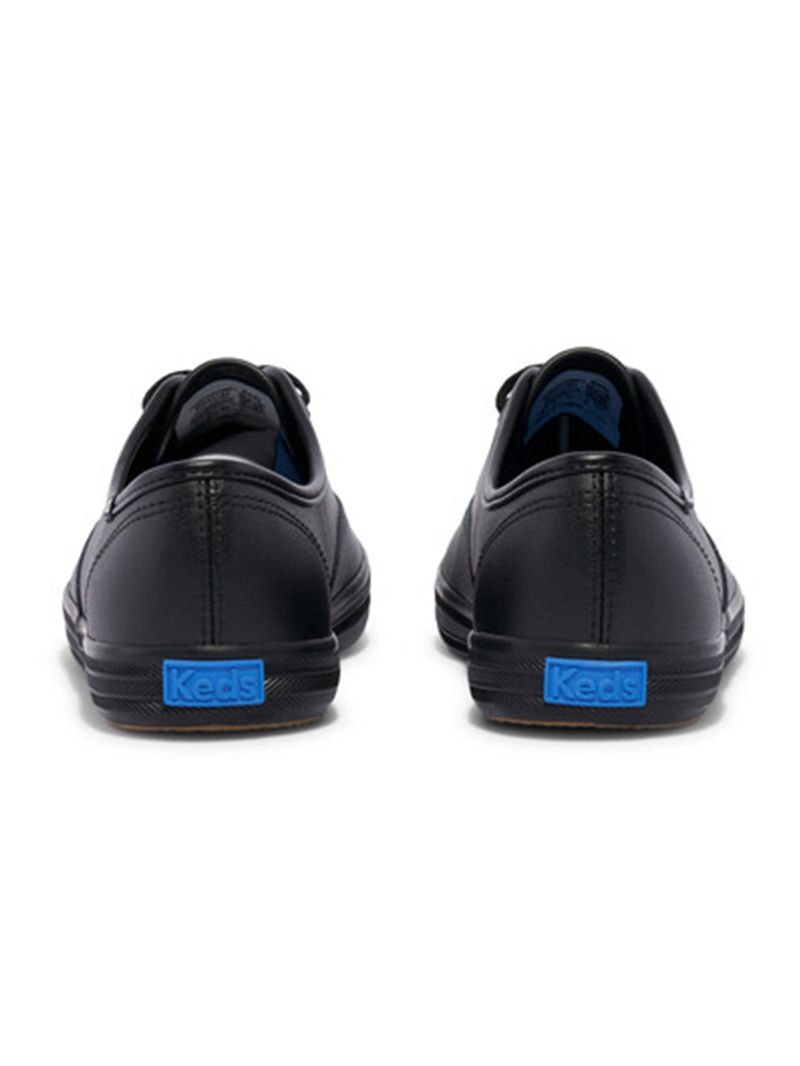 Zapatilla-Champion-Cuero-Negra