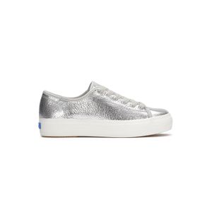 Zapatilla Triple Kick Cuero Metálica
