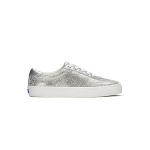 Zapatilla Jump Kick Cuero Plateado
