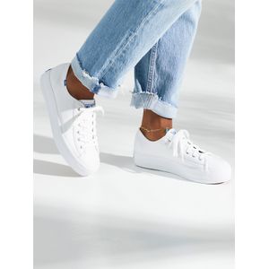 Zapatilla Triple Kick Leather Blanca Keds