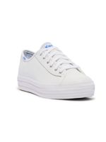 Zapatilla Triple Kick Leather Blanca Keds
