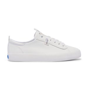 Zapatilla Kickback Cuero Blanca