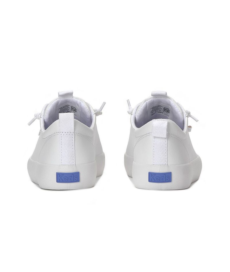 Zapatilla Kickback Cuero Blanca