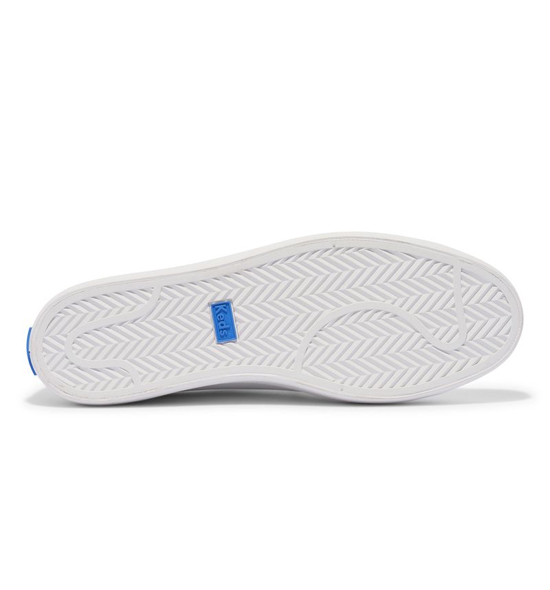 Zapatilla Kickback Cuero Blanca