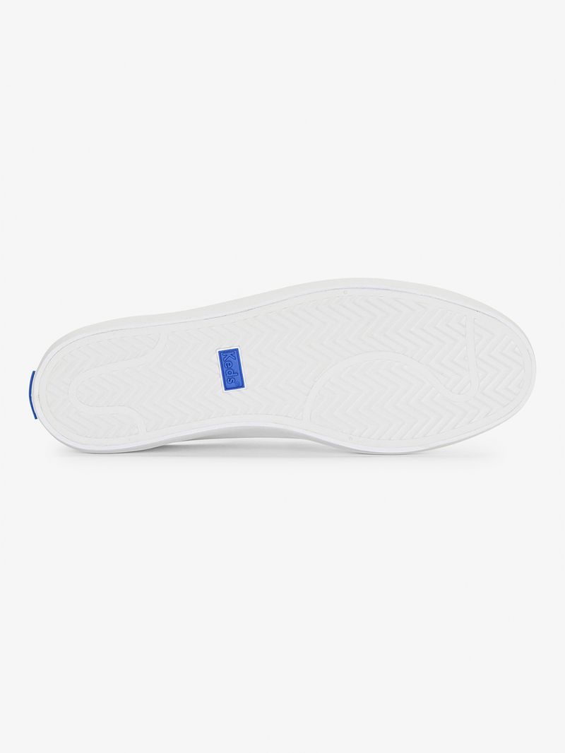 Zapatilla Kickback Cuero Blanca