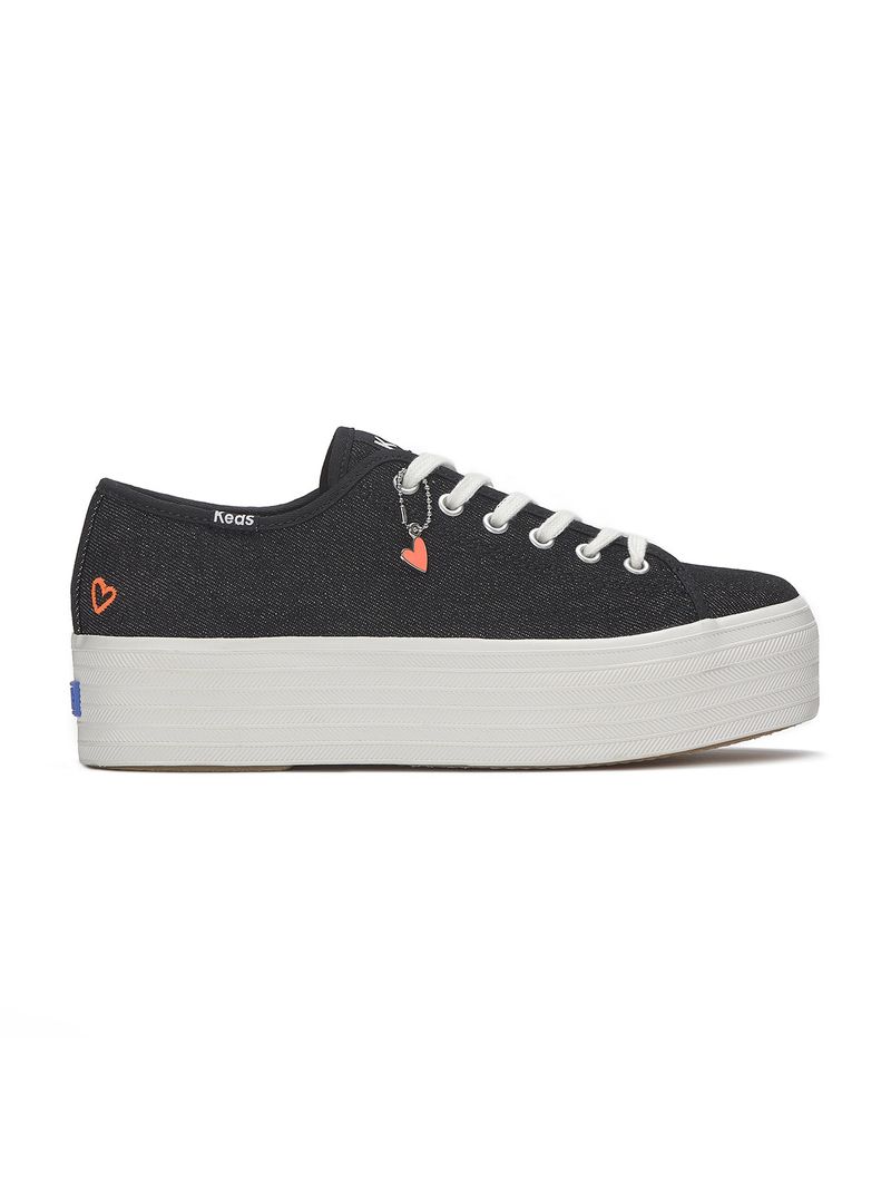 Zapatilla Triple Up Denim Negro