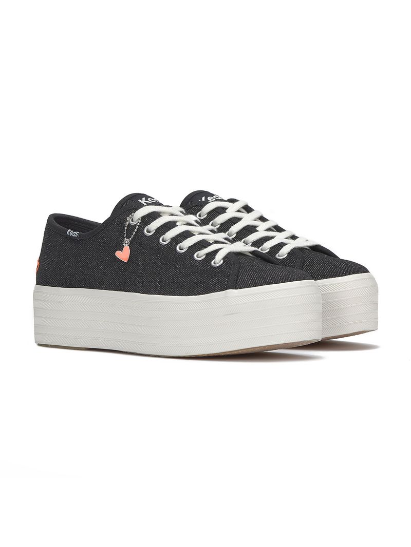 Zapatilla Triple Up Denim Negro