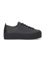 Zapatilla-triple-up-Cuero-Negra