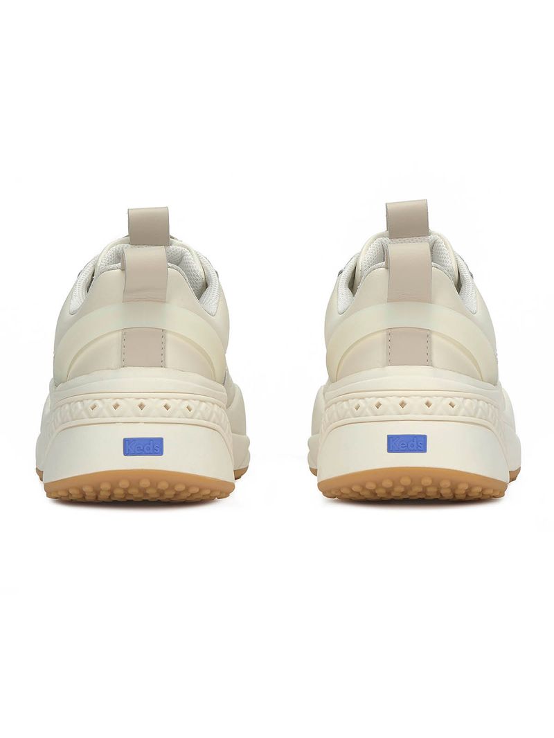 Zapatilla Comfort Cuero Blanca