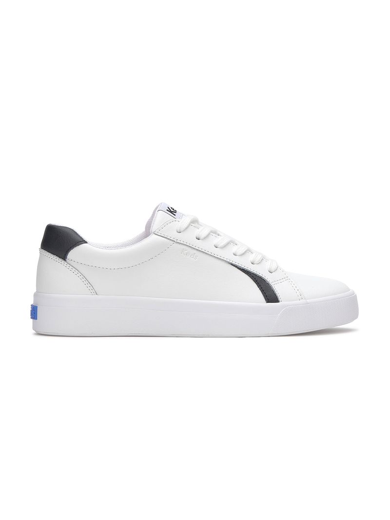 Zapatilla Pursuit Cuero Blanca