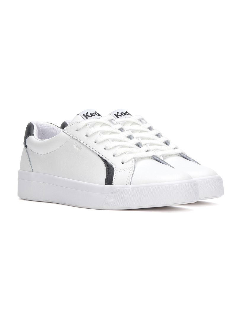 Zapatilla Pursuit Cuero Blanca