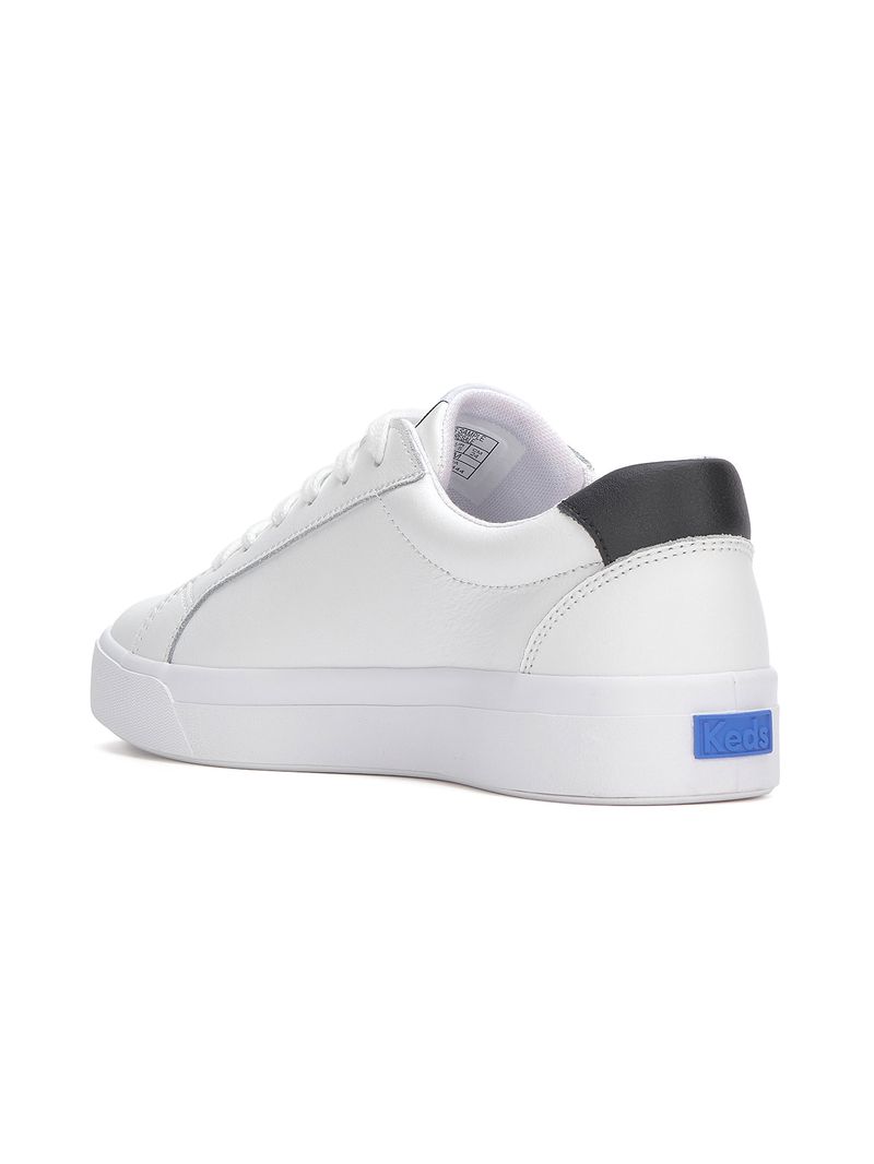 Zapatilla Pursuit Cuero Blanca
