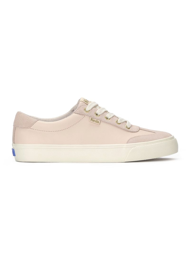 Zapatilla Jump Kick T-Toe Lthr/Gamuza Beige