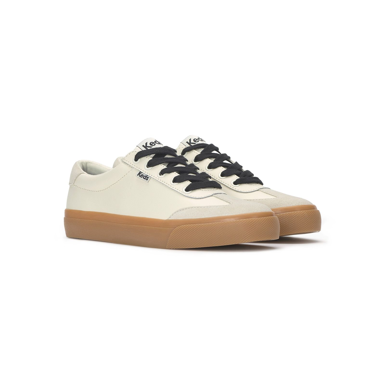 Zapatilla Jump Kick T-Toe Lthr/Gamuza Beige