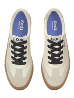 Zapatilla Jump Kick T-Toe Lthr/Gamuza Beige