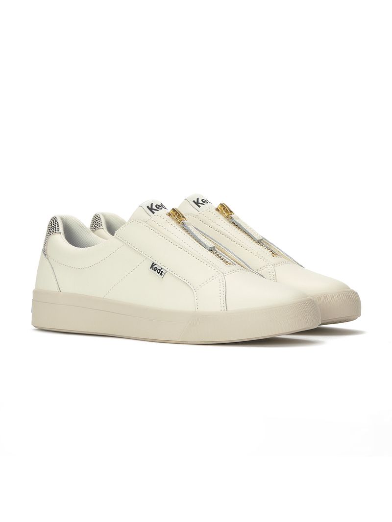 Zapatilla Pursuit Zip Beige