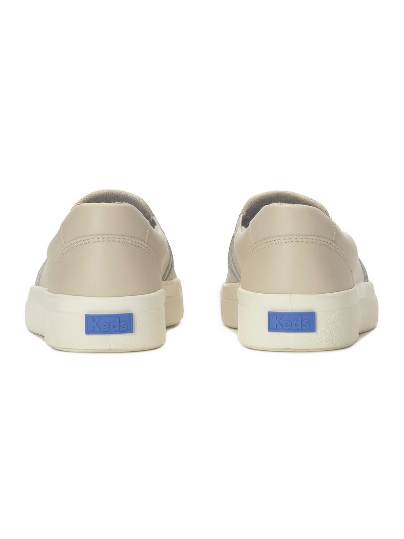 Zapatilla Pursuit Slip Lthr Crema