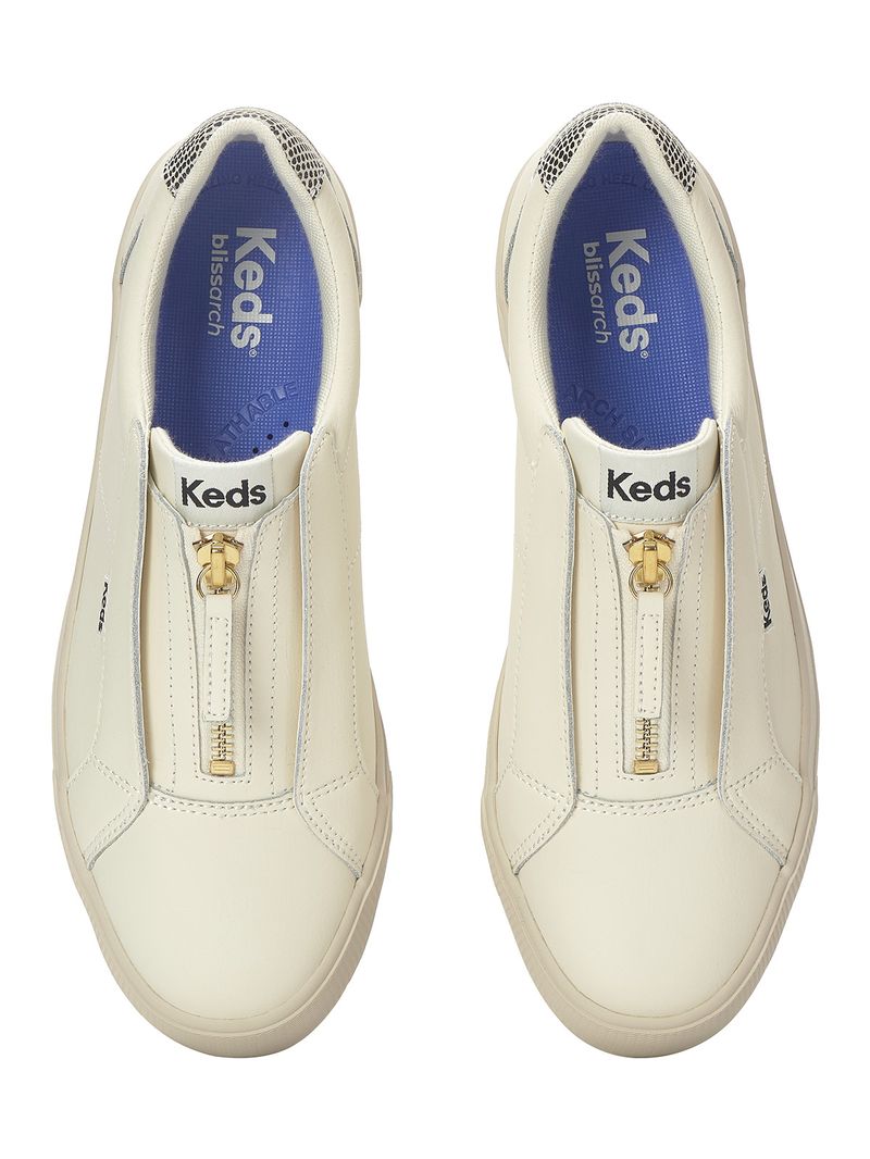 Zapatilla Pursuit Zip Beige