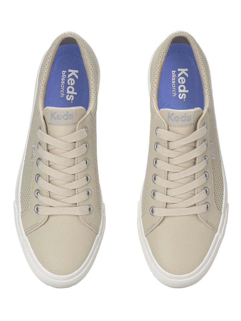 Zapatilla Jump Kick Lthr Crema