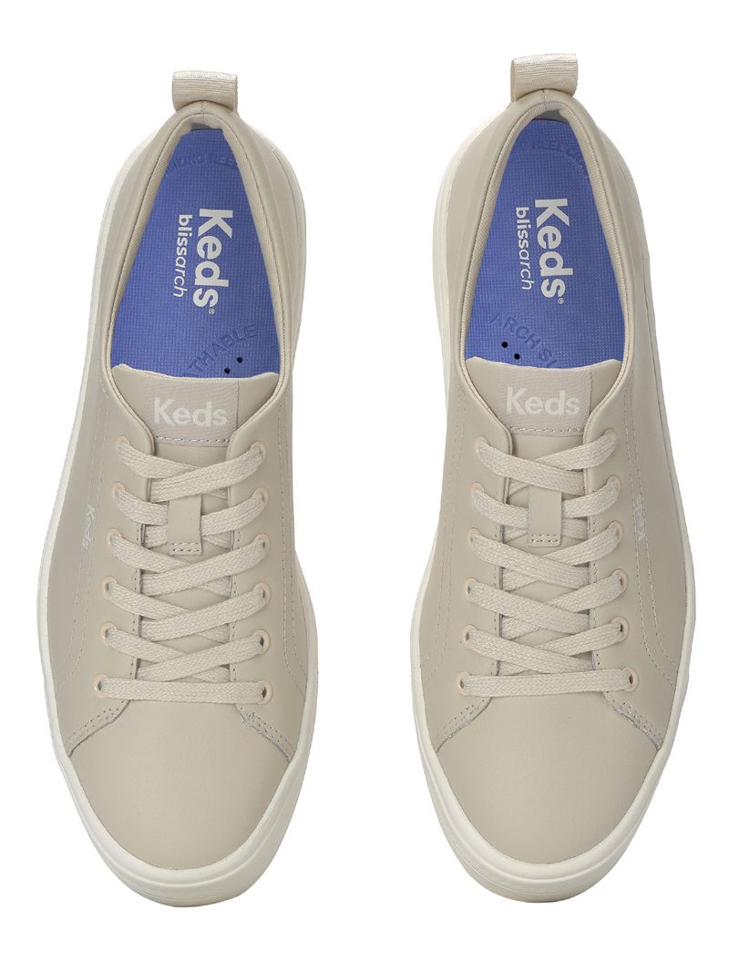 Zapatilla Skyler Lthr Crema