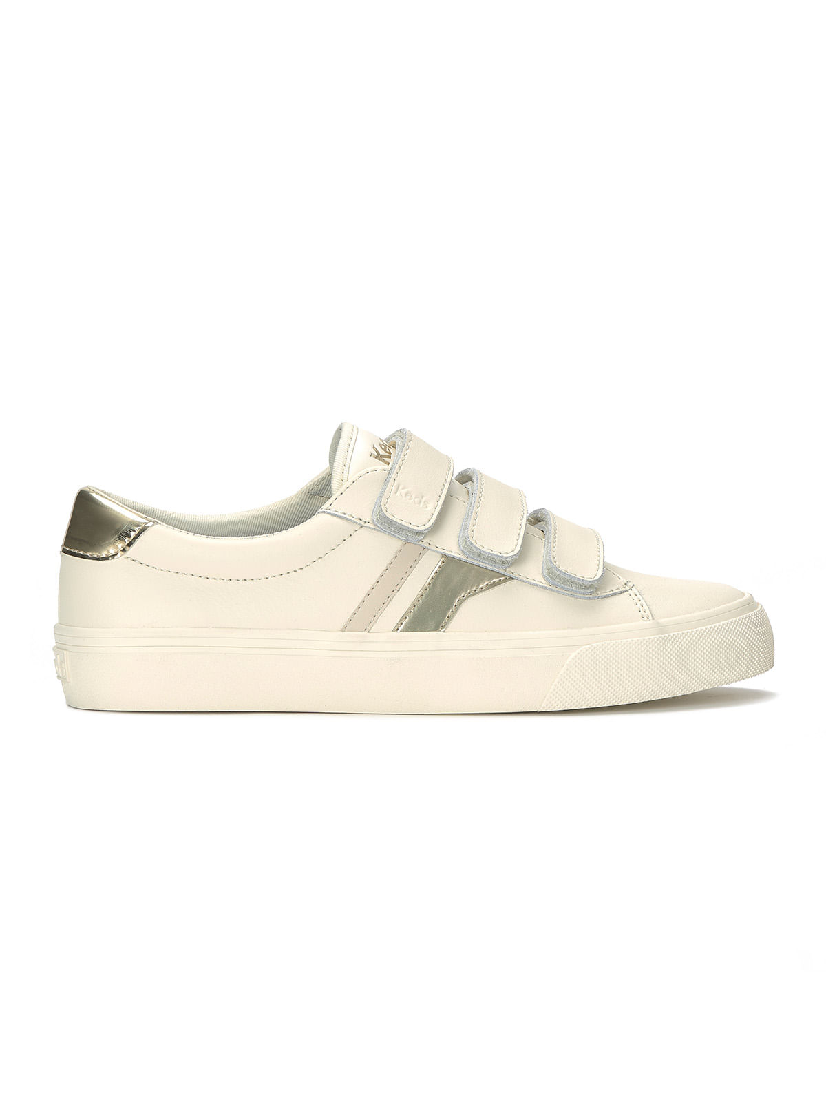 Zapatilla Jump Kick V Lthr Beige-Keds Chile - Keds Chile